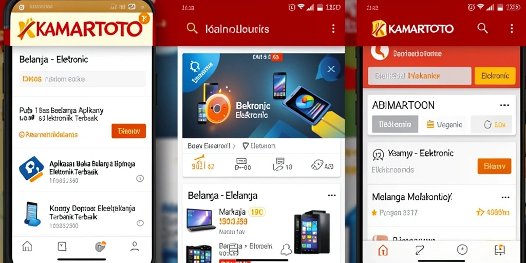 Antarmuka KAMARTOTO yang modern dan fungsional.