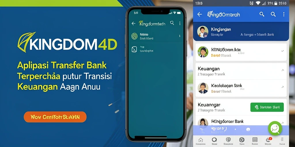 Antarmuka lengkap KINGDOM4D untuk transfer bank yang mudah.