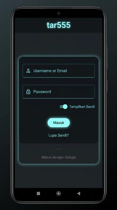 Masuk Akun tar555 untuk Pengguna Android Indonesia